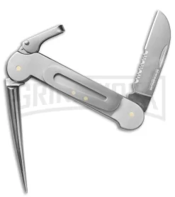 Boker Magnum 01SC725 Catamaran Pocket Knife - Satin Serr -Knives Sale Online Shop boker magnum 01sc725 cm half large