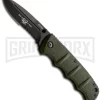 Boker Plus OD Green Kalashnikov 65 Anniversary Folding Knife - Black Serr