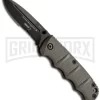 Boker Plus Mini Kalashnikov Black Folding Knife - Black Serr