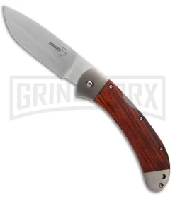 Boker Plus 3000 Lightweight Cocobolo Folding Knife - Satin Plain