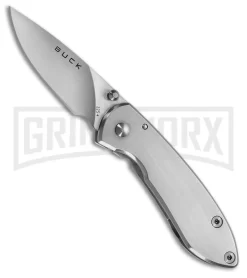 Buck Knives Buck Colleague Stainless Steel Folding Knife - Satin Plain