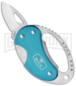 Buck Knives Buck Metro Blue Folding Knife - Satin Plain