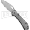 Buck Knives Buck Mini SpitFire Gray Folding Knife - Satin Plain