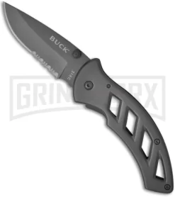 Buck Knives Buck Parallex 318 Folding Knife - Gray Serr