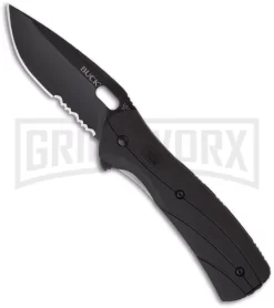 Buck Knives Buck Vantage Force Select Folding Knife - Black Serr