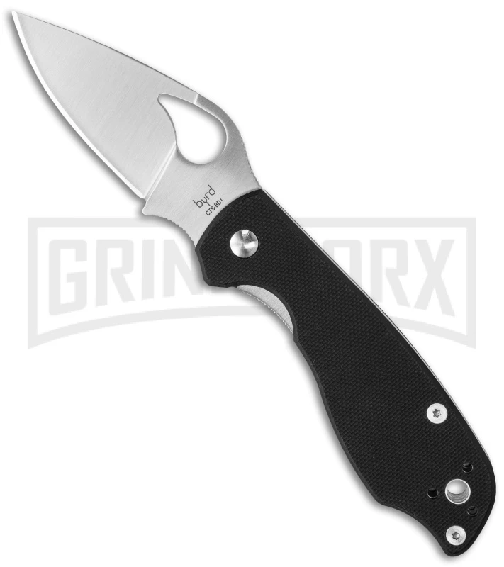 Byrd Crow 2 Folding Knife - Satin Plain 1 Byrd Crow 2 Folding Knife - Satin Plain