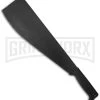 Cold Steel Heavy Machete Fixed Blade Knife - Black Plain