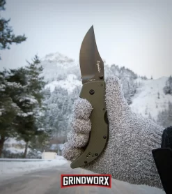 Cold Steel Espada Medium OD Green G-10 Folding Knife - Black Plain -Knives Sale Online Shop cold steel medium espada ogreen 62NGMVG BHQ 44720 dl large