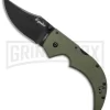 Cold Steel Espada Medium OD Green G-10 Folding Knife - Black Plain