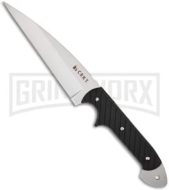 CRKT Crawford/Kasper Dragon Fixed Blade Knife - Bead Blast Plain
