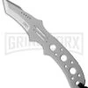 CRKT Drumfire Fixed Blade Neck Knife - Satin Plain