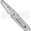 CRKT Ed Halligan KISS Tanto Folding Knife - Bead Blast Serr