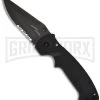 CRKT Crawford Kasper Folding Knife - Black Serr