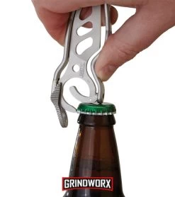 CRKT Daktyl Wharncliffe Silver SS Slide Lock Folding Knife - Bead Blast -Knives Sale Online Shop crkt daktyl slide lock 5151 BHQ 71234 dl large