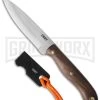 CRKT Saker Bushcrafter Fixed Blade Knife - Satin Plain