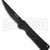 CRKT Otanashi Noh Ken Black G-10 Frame Lock Knife - Black Plain
