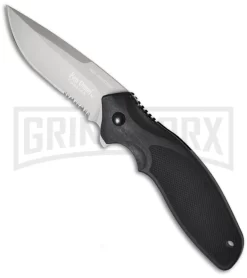 CRKT Shenanigan PPS Folding Knife - Bead Blast Serr