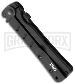 CRKT Shizuka Noh Ken Black G-10 Frame Lock Knife - Black Plain -Knives Sale Online Shop crkt shizuka noh ken feature 2926 side large