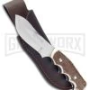 Frost Cutlery Hen & Rooster Sure Hunter Stag Fixed Blade Knife - Satin Plain