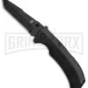 Gerber Edict Black Folding Knife - Tanto Black Plain