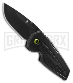 Gerber Knives GDC Tech Skin Folding Knife - Black Plain