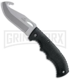 Gerber Gator II Drop Point Gut Hook Folding Knife - Bead Blast