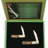 Hen & Rooster Grandfather Grandson Barlow Pocket Knife Set Of 2 - Mirror Plain