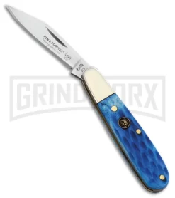 Frost Cutlery Hen & Rooster Heritage Blue Pick Bone Pocket Knife