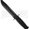 Ka-Bar Bowie Black Full-Size Knife- Black Serr