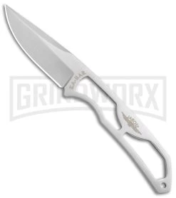 Ka-Bar Jarosz "Rambler" Skeleton Fixed Blade Neck Knife - Satin Plain
