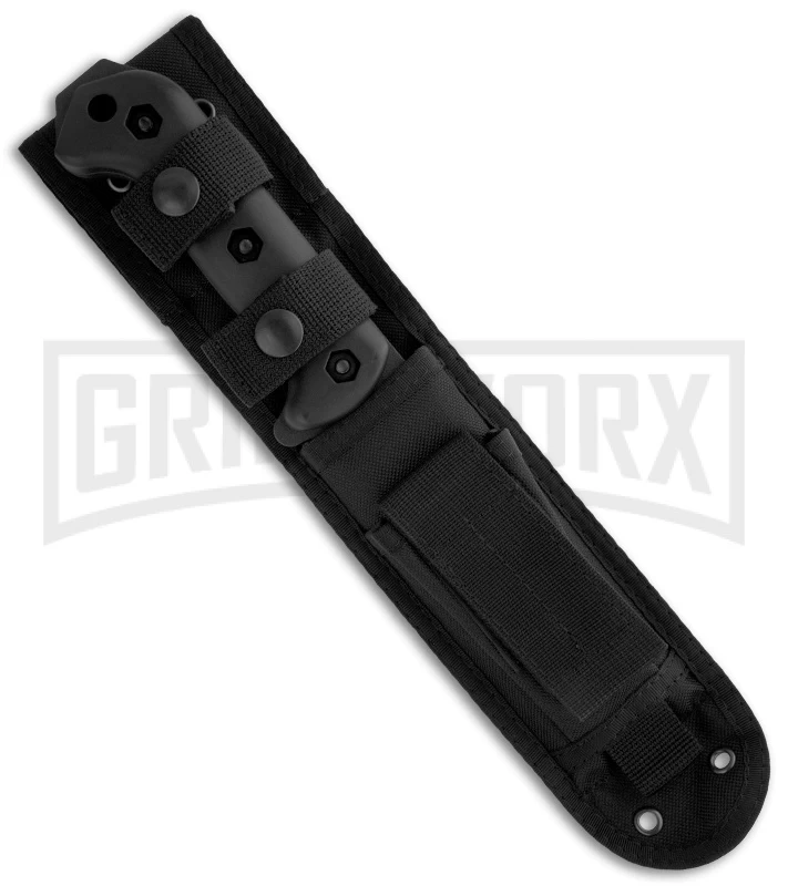 Ka-Bar BK10 Becker Crewman Fixed Blade Knife - Black Plain 2 Ka-Bar BK10 Becker Crewman Fixed Blade Knife - Black Plain - Image 2