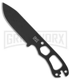Ka-Bar Becker Necker Black Fixed Blade Neck Knife - Black Plain