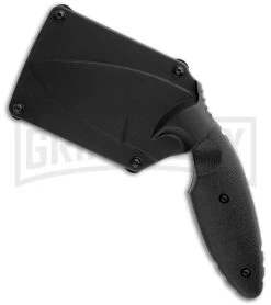 Ka-Bar Small TDI Law Enforcement Fixed Blade Knife - Black Plain -Knives Sale Online Shop ka bar tdi knife 02 1480 black plain sheath front large