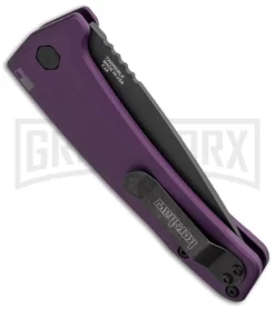 Kershaw Launch 3 Purple Automatic Knife - Black Plain -Knives Sale Online Shop kershaw launch auto 3 black dlc purple side cm large