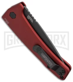 Kershaw Launch 3 Red Automatic Knife - Black Plain -Knives Sale Online Shop kershaw launch auto 3 black dlc red side cm large