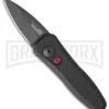 Kershaw Launch 4 Black Automatic Knife CA Legal - Black Plain