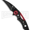 Mantis MR-1 Isosceles Frame Lock Knife - Black Plain