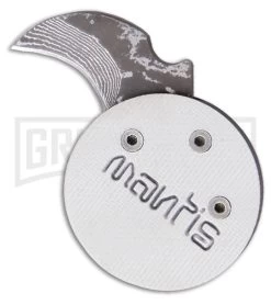 Mantis MCK-2 Civilianaire Angel Edition Black Coin Knife - Damascus