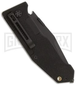 Mantis MT-7.2A Folding Pry Knife - Black Plain -Knives Sale Online Shop mantis mt7 2a back large 1