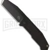 Mantis MT-7.2A Folding Pry Knife - Black Plain
