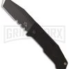 Mantis MT-7.2AS Folding Pry Knife Manual Folder - Black Serr