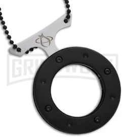 Mantis MU-6 Green Cyclops Folding Neck Knife - Satin Plain -Knives Sale Online Shop mantis mu 6 black closed large 2