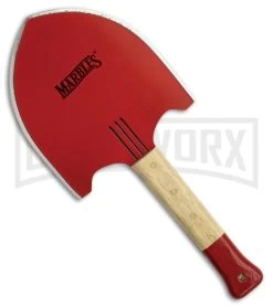 Marble's Fireman Shovel Machete (Red)
