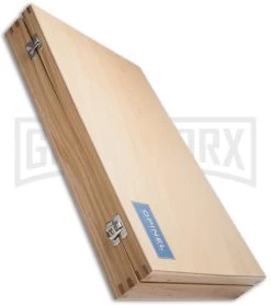 Opinel Carbon Steel Blade Folding Knife Set (Set Of 10) Beechwood -Knives Sale Online Shop opinel coffret bois 10 ctx 183102 box cm large