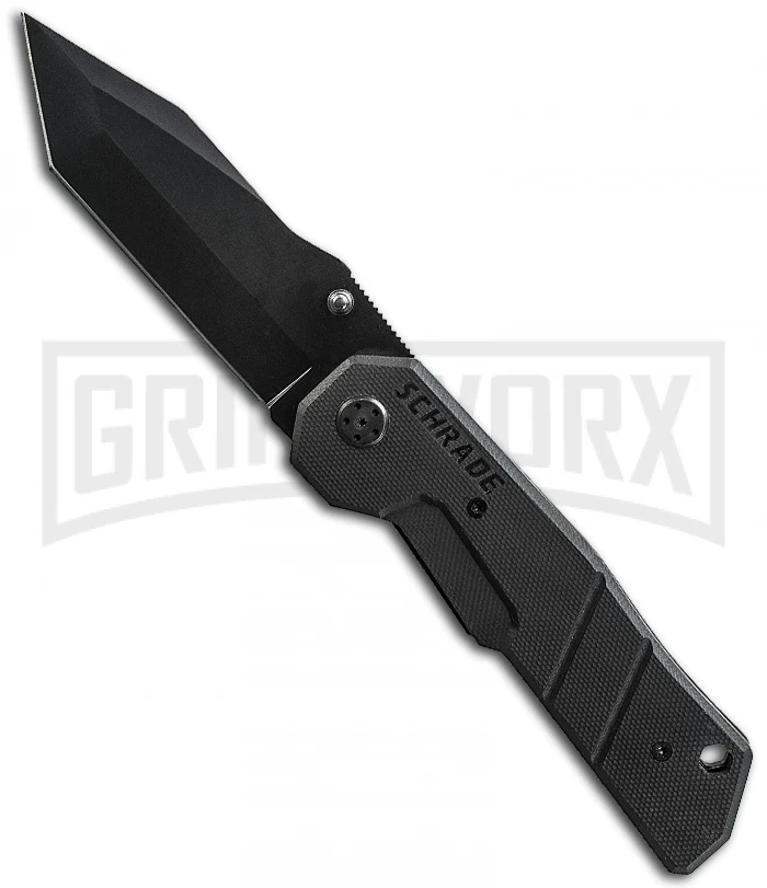 Schrade Tactical Tanto Folding Knife SCH103 (3.6" Plain) 1 Schrade Tactical Tanto Folding Knife SCH103 (3.6" Plain)