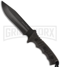 Schrade Extreme Survival SCHF3N Fixed Blade Knife - Black Plain