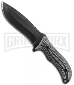 Schrade SCHF10 Extreme Survival Fixed Blade Knife - Black Plain