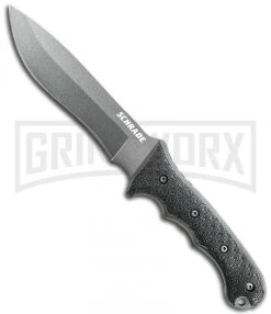 Schrade Extreme Survival SCHF9 Fixed Blade Knife - Black Plain