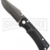 Schrade SCH104LS Drop Point Folding Knife - Gray Serr
