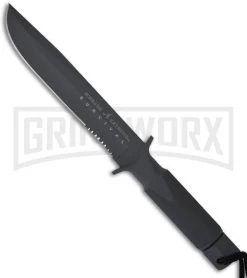 Schrade Extreme Survival SCHF2 Fixed Blade Knife - Gray Serr